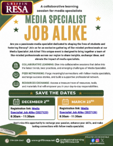 Media Specialists: New Job Alike Opportunity | December 2nd